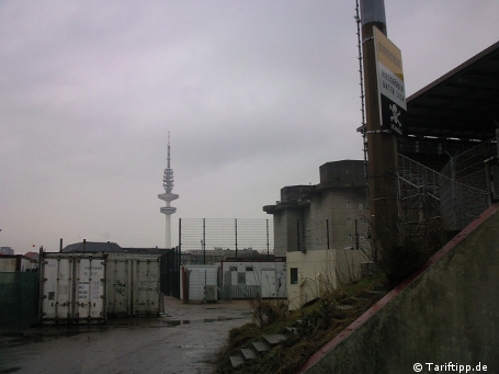Tatort Sankt Pauli: Der Himmel immer Millerntor ist grau, doch die Aufnahme des G810 sch&ouml;n scharf